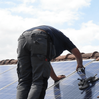 Zonnepanelen verd